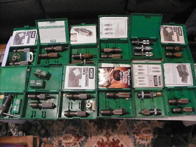 LOT of 12 RCBS Reloading Dies