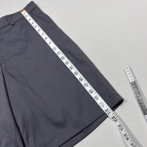 Pebble Beach Lightweight Stretch Casual Blue Chino Golf Shorts Mens W32" - Picture 7 of 8