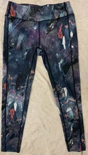 Performance leggings women Qwick-dry Small Multicolor