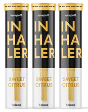 Quit Smoking Natural Habit Replacement Aromatherapy Inhaler CITRUS 3 Pack