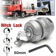 Anhänger Diebstahlsicherung Schloss inkl 2 Schlüsseln Wohnwagen Kupplungsschloss