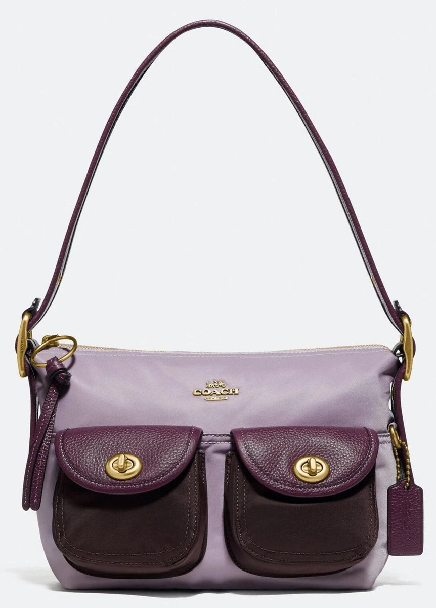 Coach Colorblock Nylon Cargo Crossbody