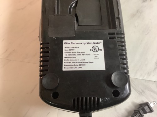 Elite Platinum Knife sharpener: Maxi-Matic EKN-502W - Picture 6 of 8