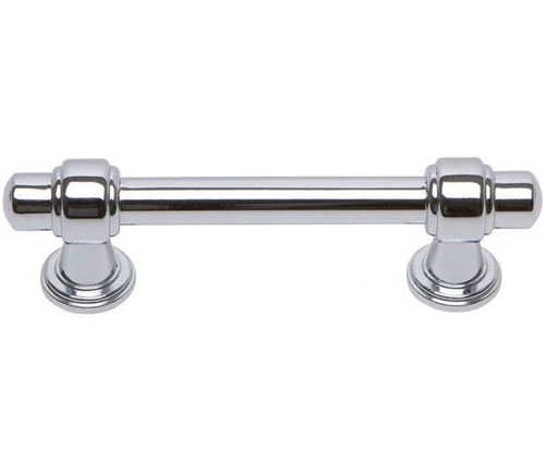 LOT OF 5 - Atlas Homewares 314-CH Bronte 4.33-Inch Pull, Polished Chrome - Picture 1 of 3
