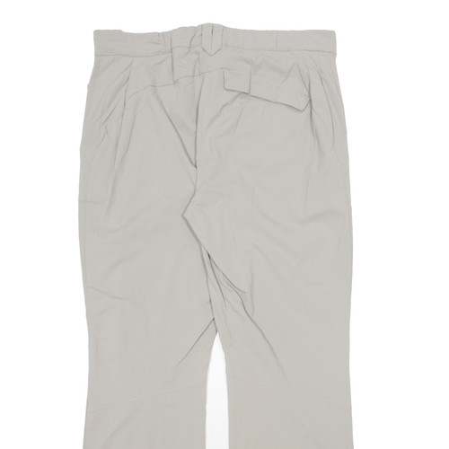 JACK WOLFSKIN Outdoor Trousers Grey Regular Straight Womens W32 L30 - Picture 4 of 6