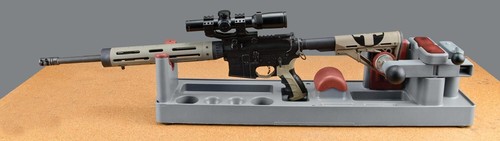 Gun Cleaning Station Vise Rifle Gunsmithing Tool Bench Shotgun Kit Rest New - Picture 7 of 12