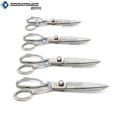 Tailor Scissors Sliver Textile Fabric Taylor Cutting dressmaking 6 8 10 12-Pick