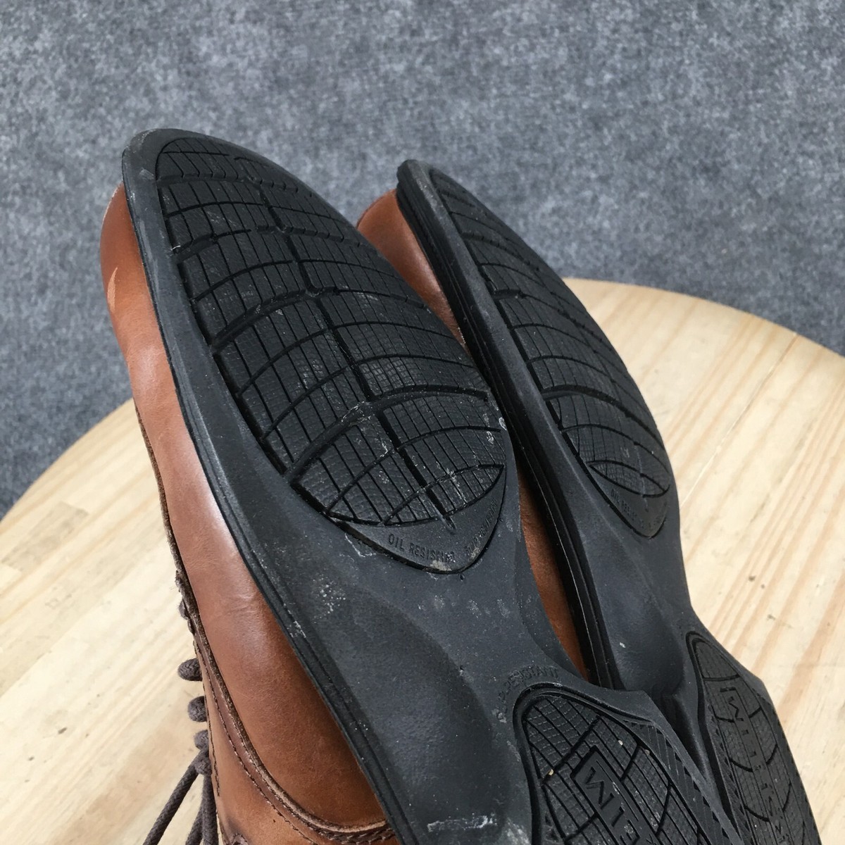 Florsheim Work Coronis Steel Toe SD Black Bike Toe Oxford Men’s 8.5 E Florsheim Work Shoes Mens 8.5 D Coronis Steel Toe Oxford  main image 2
