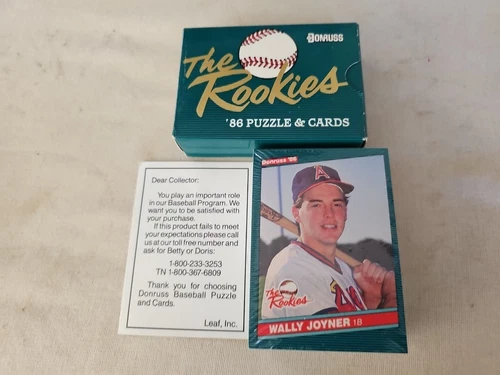 1986 Donruss The Rookies Factory 56 Card Set FACTORY SEALED