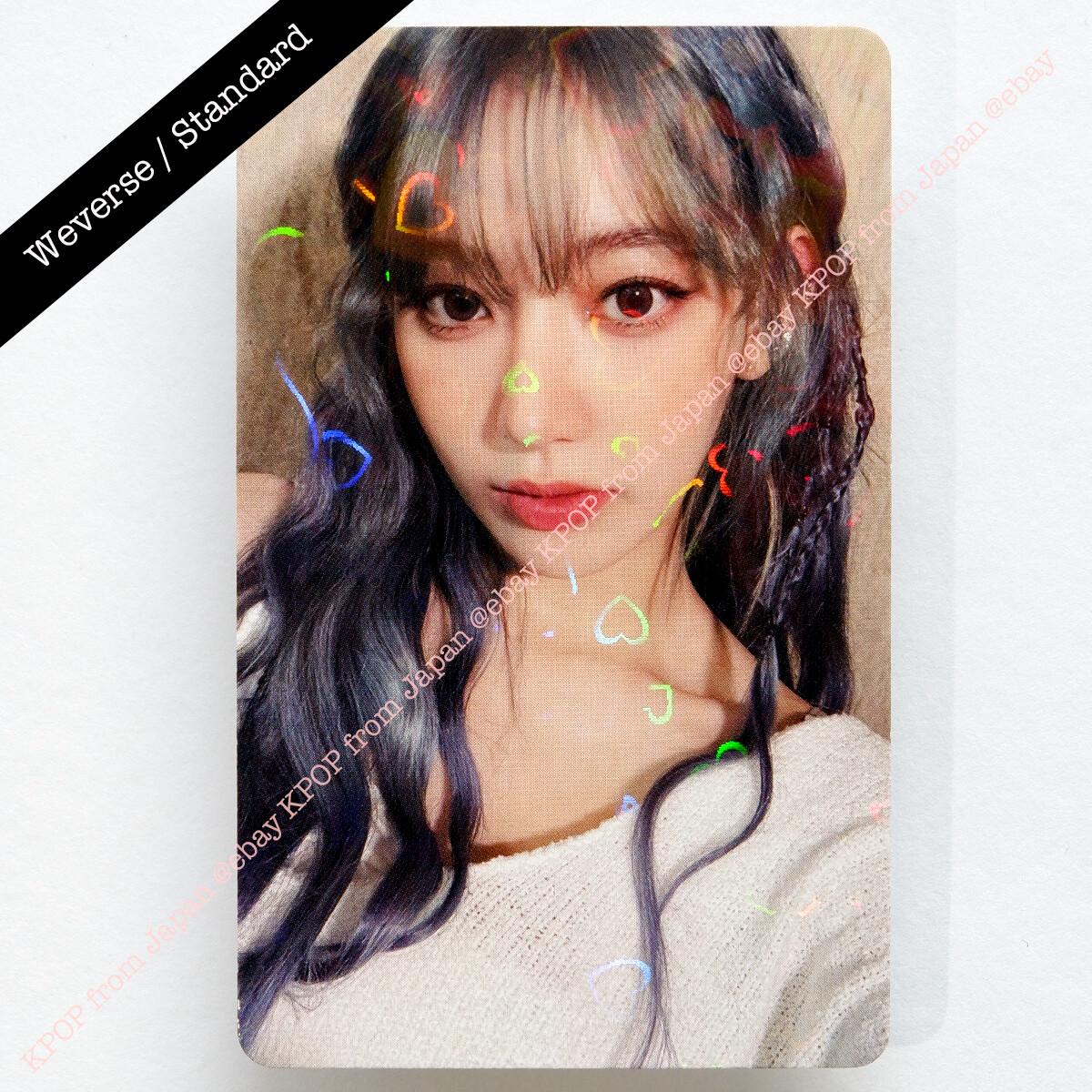 SAKURA LE SSERAFIM EASY JAPAN Weverse UMS Lucky Draw POB