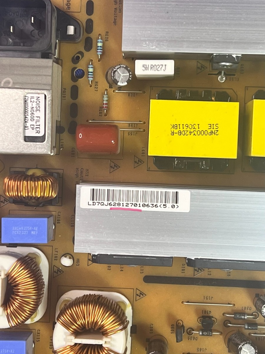 Carte D'alimentation LG 60PN5700-UA – BUSLLHR EAY62812701 – Occasion