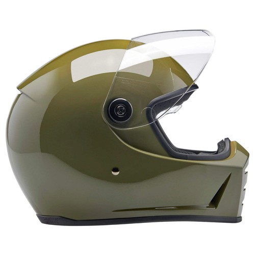 Lane Splitter ECE R22.06 Helmet - Gloss Olive Green - Foto 11 di 27