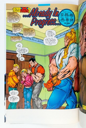 X-Force #44 (1995 Marvel) Cannonball Quits X-Force & Joins the X-Men! NM- - Picture 2 of 3