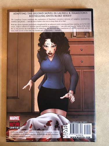 Anita Blake, The Laughing Corpse Animator graphic novel Laurell K Hamilton - Picture 2 of 4