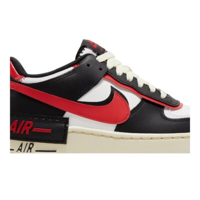 Nike Wmns Air Force 1 Shadow 'Black University Red' Low-top