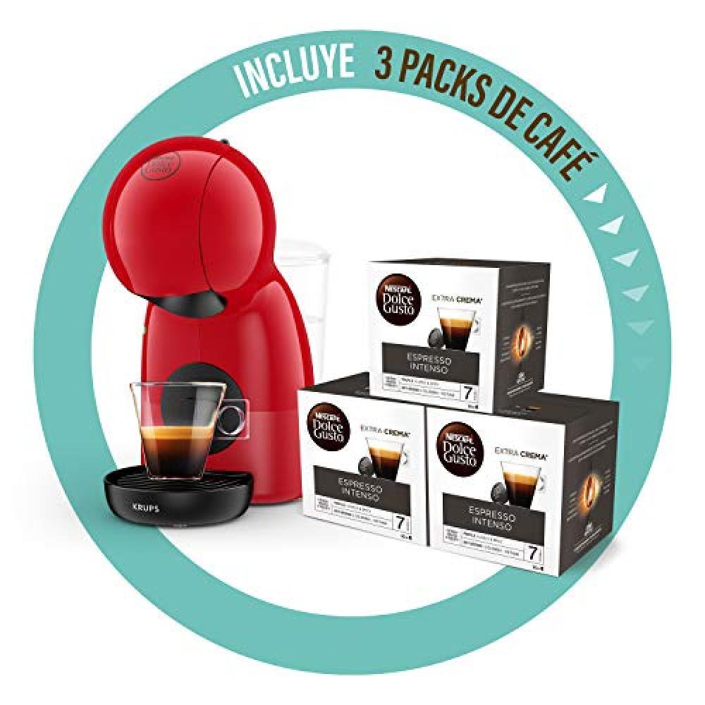 Krups KP1A05CA - Piccolo XS e caffè intenso, Rosso/Nero - NUOVO