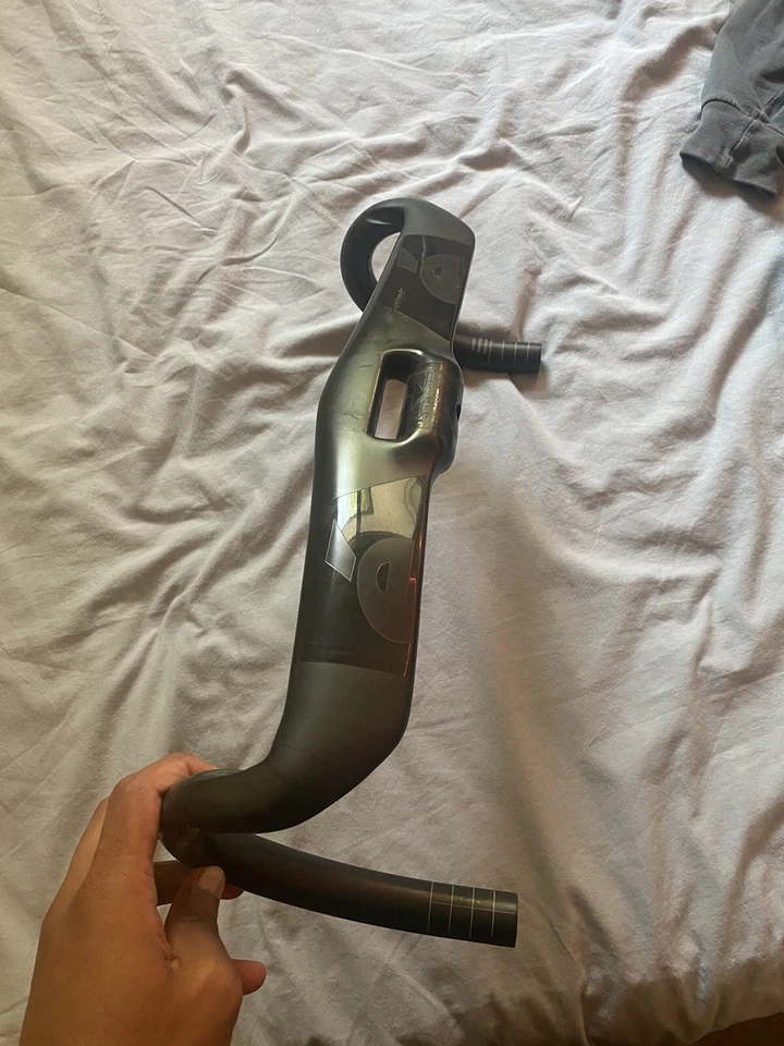 Manillar de carretera Cervelo S5 AB04 carbono aero 420 mm 31,8 Foto 4 de 4