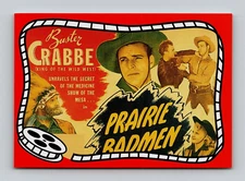 1993 Riders of The Silver Screen Series 1 card #68 replacement Buster Crabbe