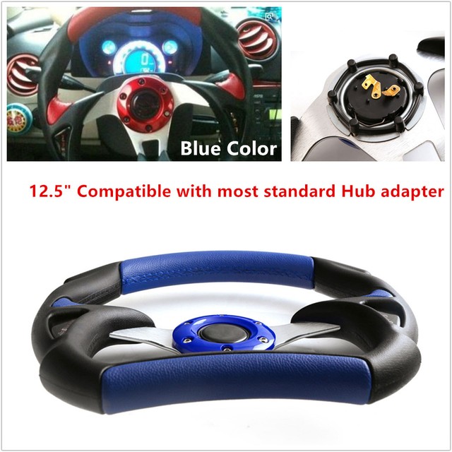Universal Racing Car Steering Wheel Stitching Sport F1 JDM ...
