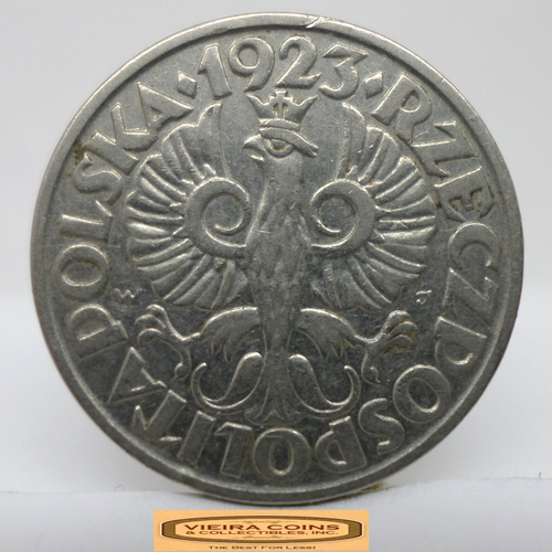 1923 Poland 20 Groszy - #C46457NQ