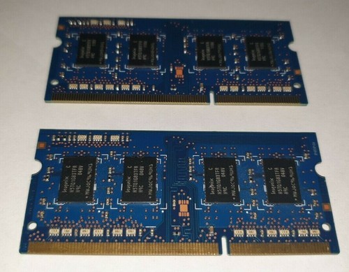 HYNIX 2x 1gb = 2GB RAM MEMORY DDR3 - 1Rx8 PC3-10600S-9-10-B1 hmt112s6Tfr8c-H9 - Picture 2 of 2