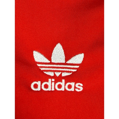Adidas Originals Superstar SST Track Jacket Red White Youth Kids Large 13-14Y - Picture 4 of 9