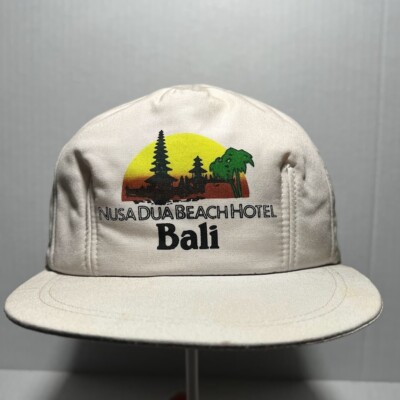 Bali Nusa Dua Beach Hotel Snapback Hat Vintage