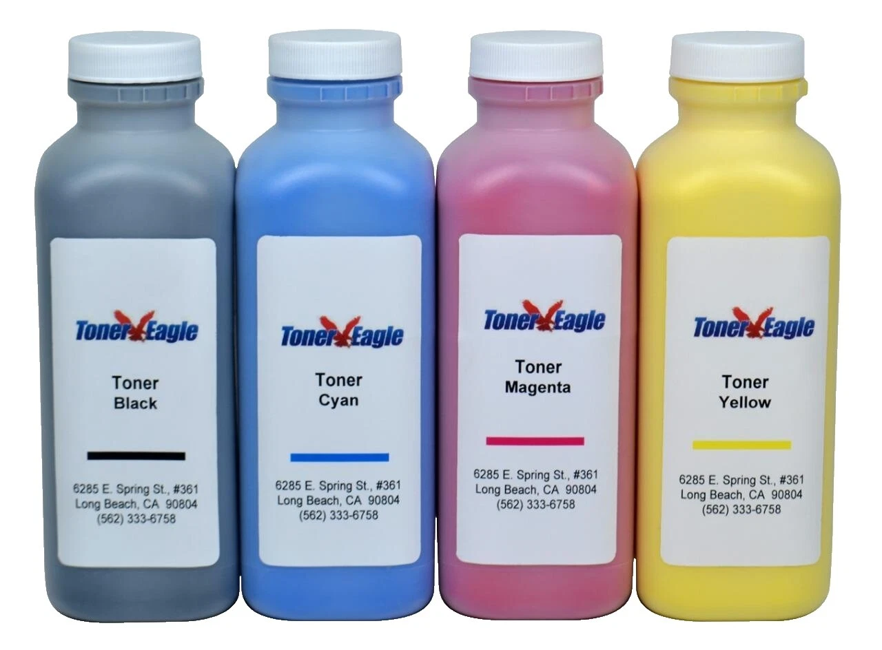 Multicolor Printer Toner Refill Kits for Lexmark