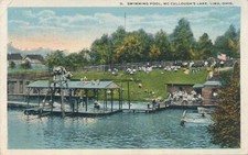 Simming Pool at McCullough's Lake - Lima, Ohio - WB