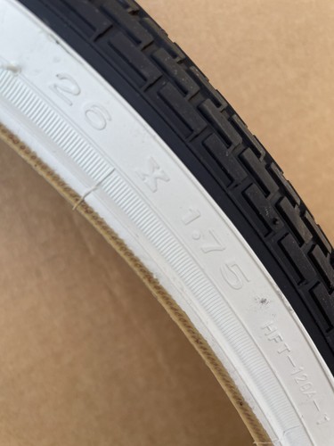 26" x 1.75 Bicycle White Wall Tires and Tubes Set DURO Brick Thread Comfort Bike - Picture 5 of 7
