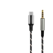 USBC TYPEC Audio Cable For Sennheiser HD200 HD210 HD270 HD490 HD495 HD500A