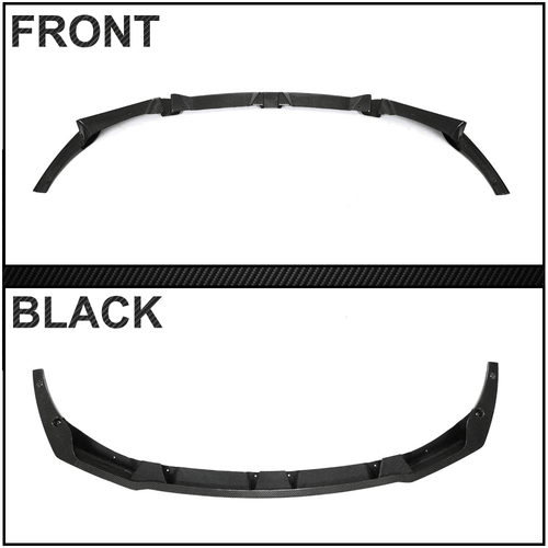 Carbon Frontlippe Front Spoiler Lippe Passt für BMW F97 X3 M F98 X4 M 2019-2023 - Picture 10 of 11