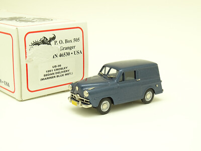 US Model Mint 1951 クロスレイ　セダンデリバリー1/43 Brooklin US Model Mint 1/43 - Crosley Sedan Delivery Blue 1951 US