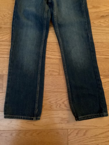 NWT CAT & JACK Girl 8 Slim Relaxed Straight Adjustable Waist Jeans - Picture 3 of 11