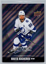 2024-25 Upper Deck MVP #US-7 Nikita Kucherov Under The Scope Tampa Bay Lightning