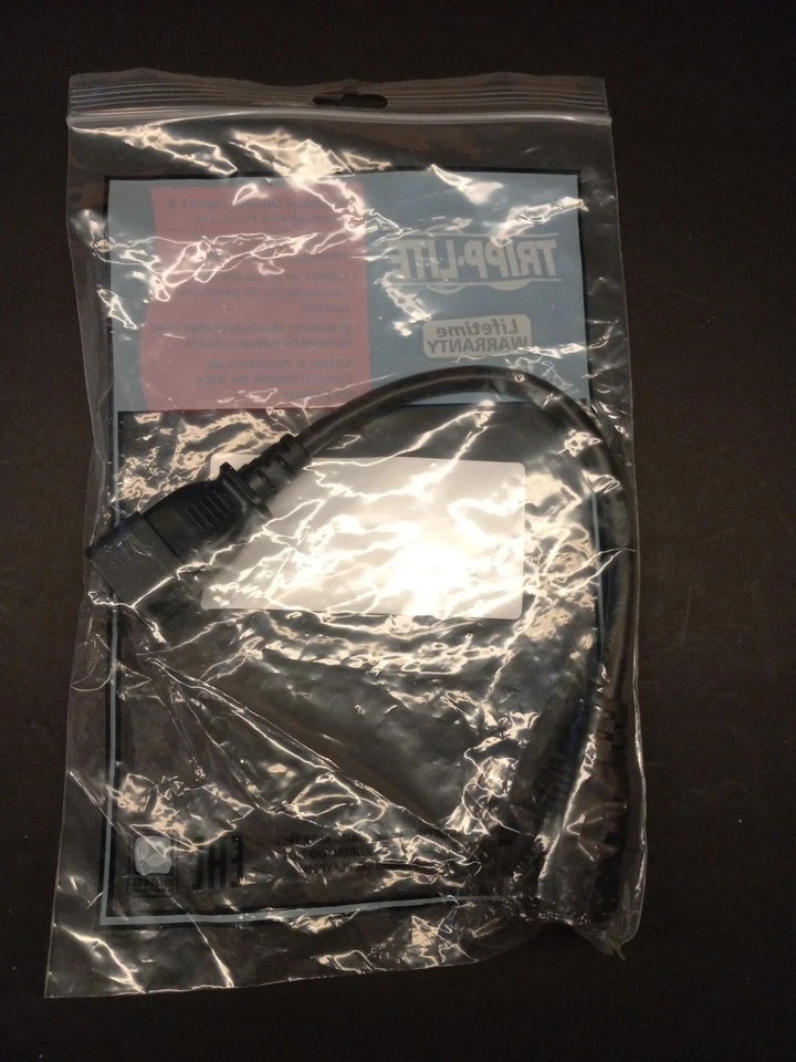 Tripp Lite Model P002-001-10a 1ft Power Adapter - Image 3 of 3