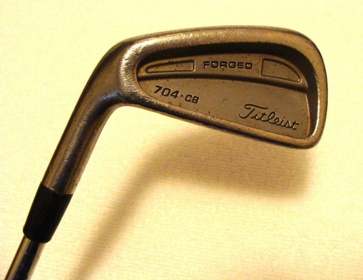 Titleist 704.CB Lefthanded Golf Irons - Secondhand Titleist 704.CB Lefthanded Golf Irons - Secondhand