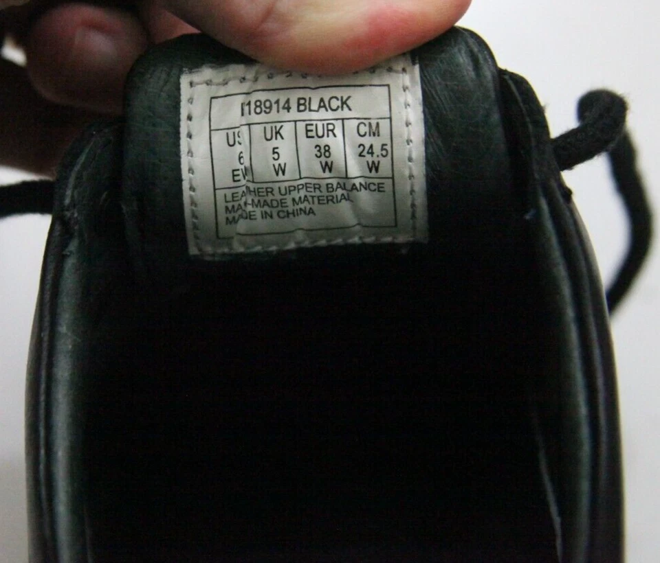 Черные кожаные туфли на шнуровке Hush Puppies MALL WALKER H18914 размер 6 P275 - Изображение 4 из 4