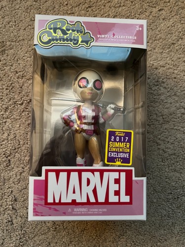 Funko Rock Candy - Gwenpool 2017 SDCC Shared - Neu mit Protector