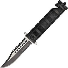 Spring Assisted Tactical Knife Pocket Blade Cutter Stainless Steel Outdoor
