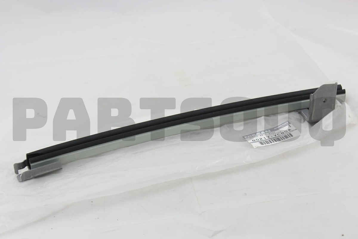 80217VC80A Genuine Nissan SASH ASSY-FRONT DOOR REAR LH 80217-VC80A