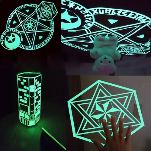 1M Glow In The Dark Sticker Tape Luminous Night Safety Warning Home Decor DIY - Picture 2 of 12