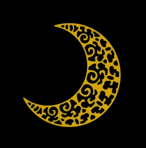 Lace Crescent Moon Metal Cutting Die, Card Making Crafts **UK SELLER** E1 - Picture 3 of 5