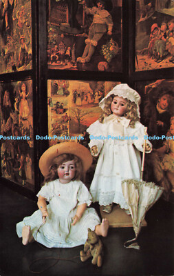 R576510 Burrows Toy Museum Bath England Two German Bisque Dolls Kammer and Reinh