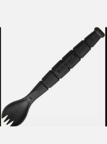 Cuchara táctica Spork con cuchillo KA-BAR 9909 - negra - Imagen 7 de 9