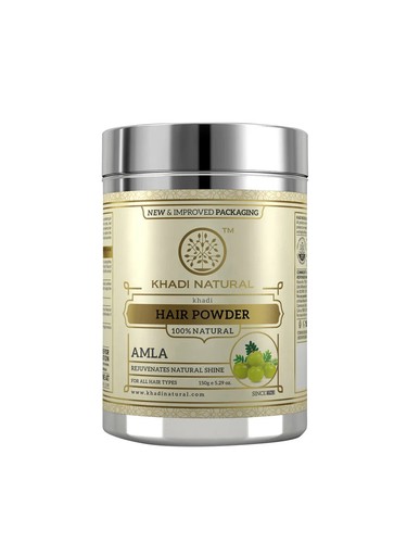 Khadi Natural Organic Amla (Indian Gooseberry) Powder 150 gm Ayurvedic Hair Care