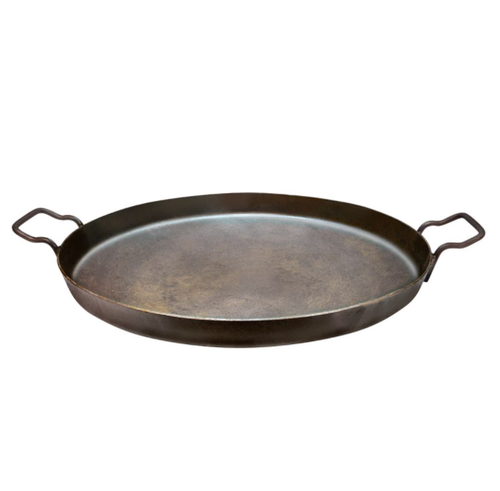 Cocina Portátil 22" Discada Barbacoa Disco Fundido Fondo Plano Hoja Wok Manijas - Imagen 4 de 7