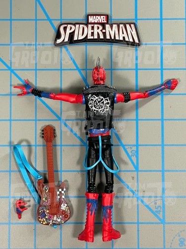 Figura de acción Marvel Legends Spider Punk Hobie Brown ATSV Across Spider-Verse B - Imagen 2 de 2