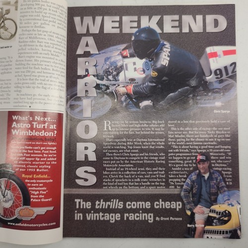 American Motorcyclist Magazine July 2002 The Art Of Arlen Ness Steam Age Racing - Picture 5 of 6