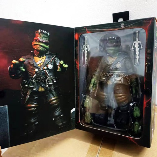 NECA Raphael As Frankenstein's Monster Teenage Mutant Ninja Turtles 7" Figure - Picture 2 of 9